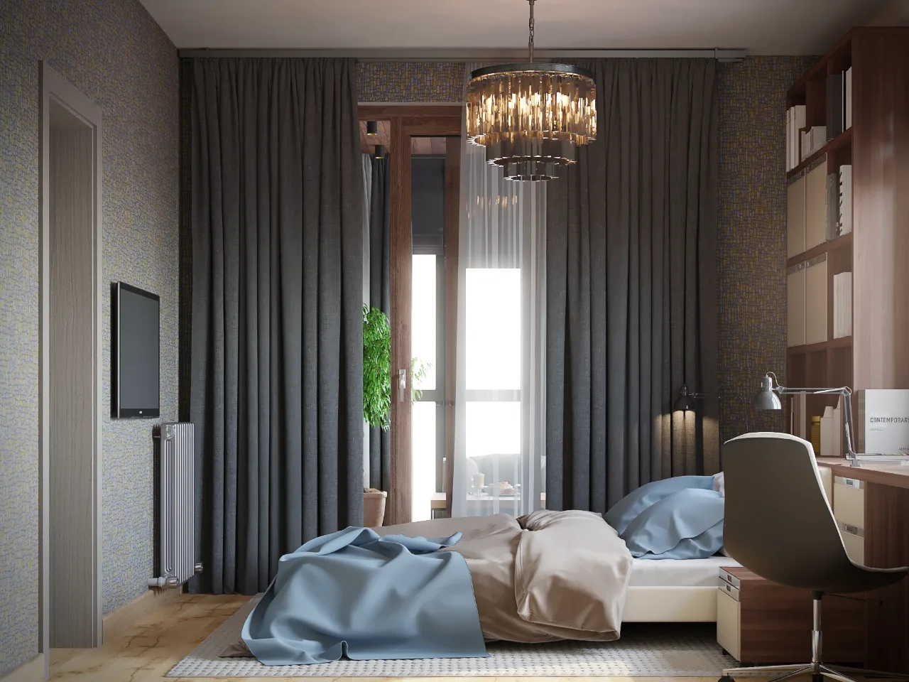 Minimalist Şehir Dairesi Görsel 7