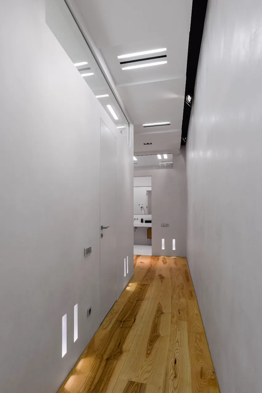Pure White Minimalist Rezidans Görsel 15