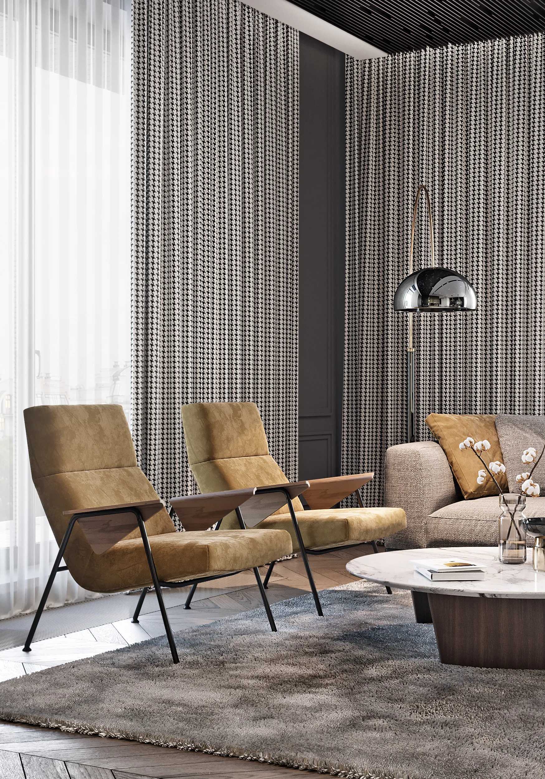 Browny Flat Lüks Rezidans Uygulama Detayı
